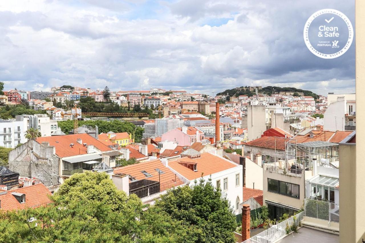 Sunny Flat City View By Homing Lisboa Exteriör bild
